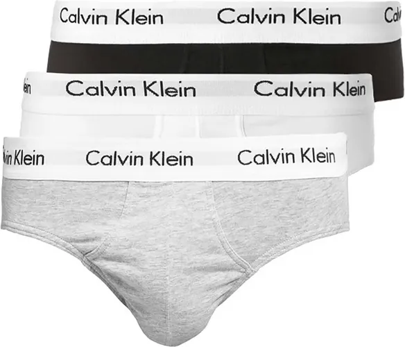 Calvin Klein 3-Pack Heren Slip - Zwart/Wit/Grijs