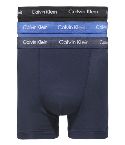 Calvin Klein Boxershorts 3 Pack Trunk Blauw