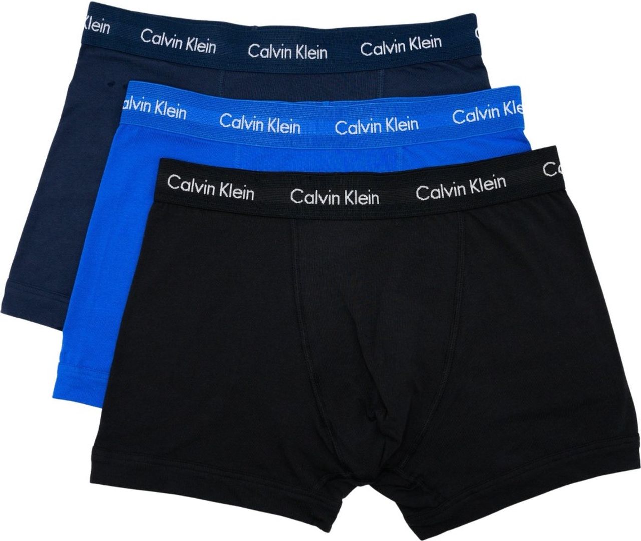 Calvin Klein Boxershorts - Heren - 3-pack - Blauw/Zwart/Navy