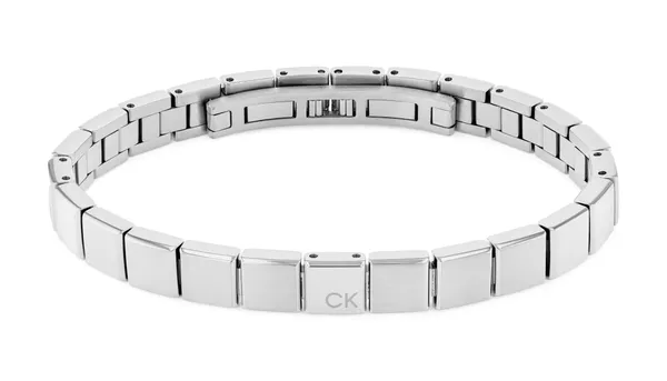 Calvin Klein Bracelet à maillons en acier inoxydable pour