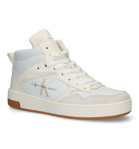 Calvin Klein Cupsole Mid Witte Sneakers