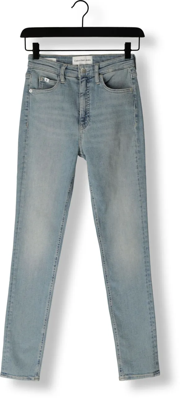 CALVIN KLEIN Dames Jeans High Rise Skinny - Blauw