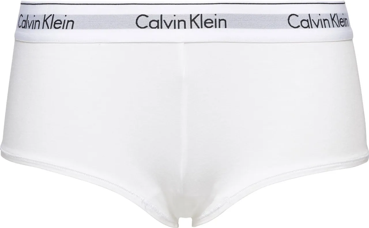 Calvin Klein dames Modern Cotton hipster slip - boyshort - wit