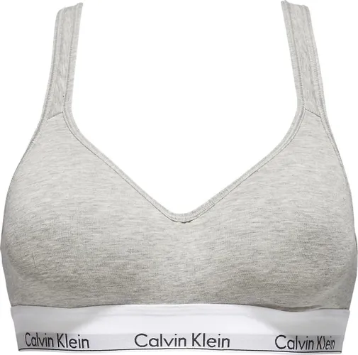 Calvin Klein Modern Cotton Bralette met cup Dames - Grijs