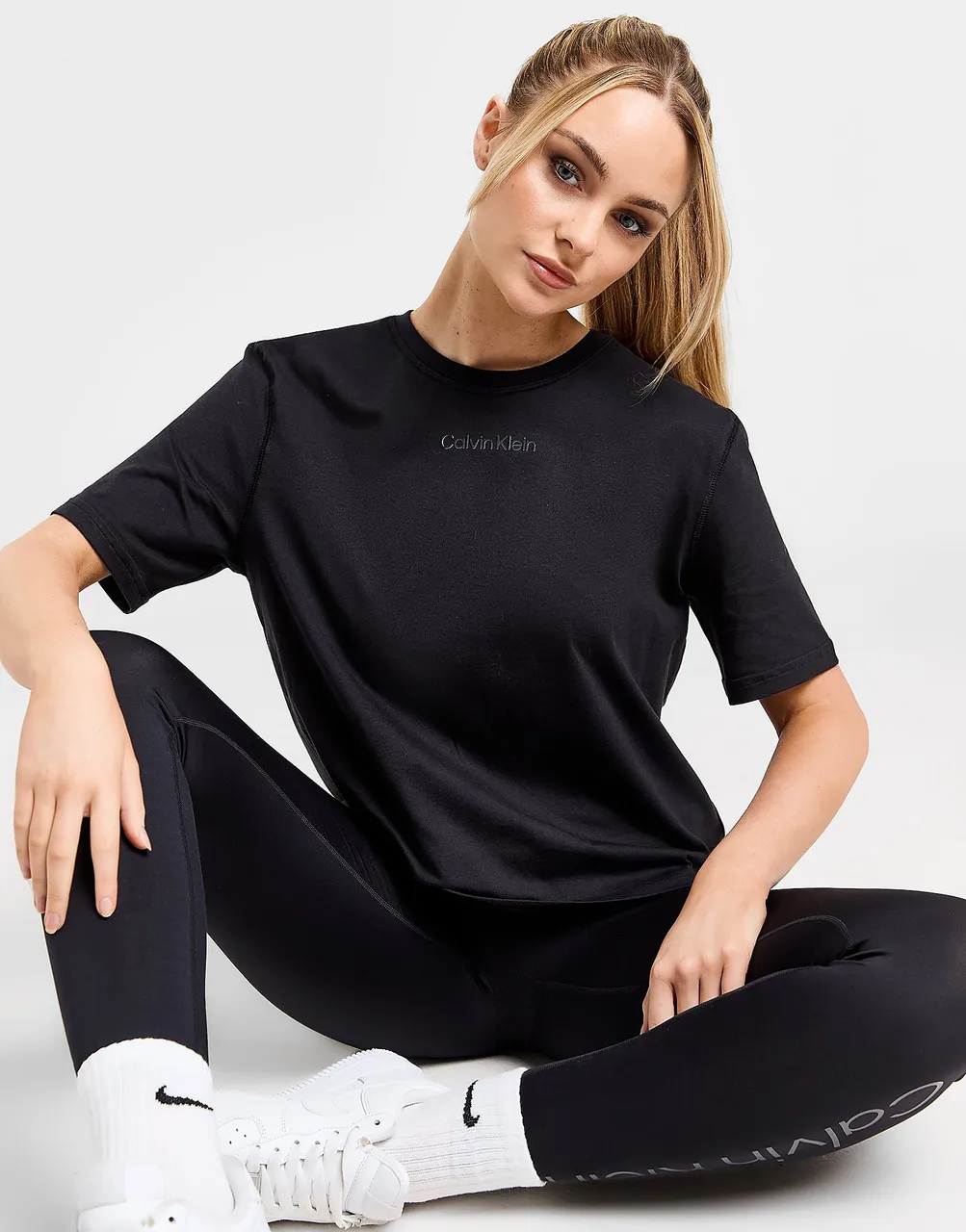 Calvin Klein Sport Logo T-Shirt, Black