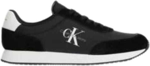 Calvin Klein Suede Sneakers Heren - Zwart