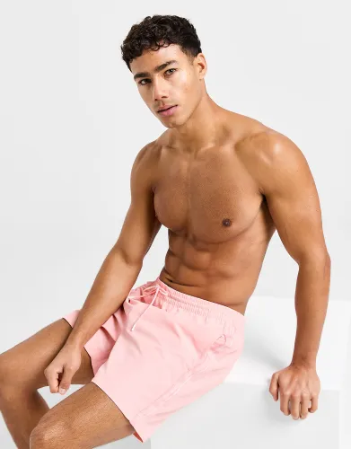 Calvin Klein Swim Tape Swim Shorts, Pink
