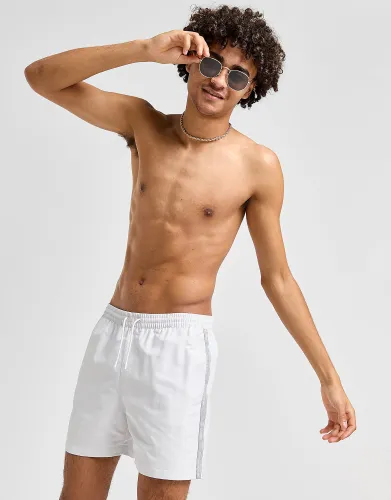 Calvin Klein Swim Tape Swim Shorts, White