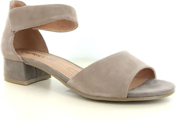 Caprice | Nette sandaal | Taupe suede |