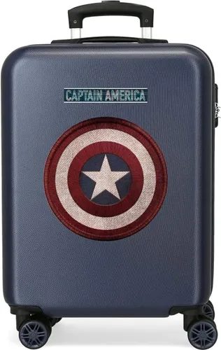 Captain Amerika ABS jongens kinderkoffer 55 cm
