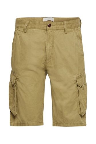 Cargo Shorts In 100% Cotton Olive