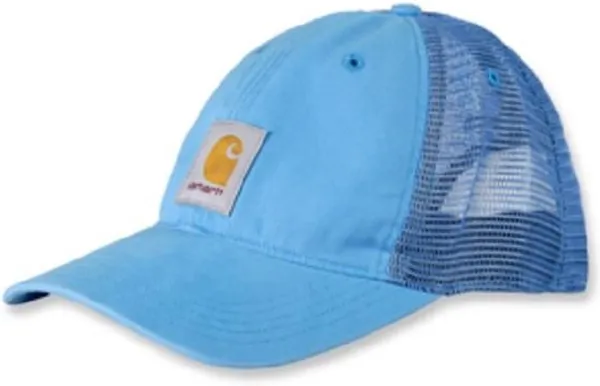 Carhartt CANVAS MESH-BACK CAP AZURE BLUE