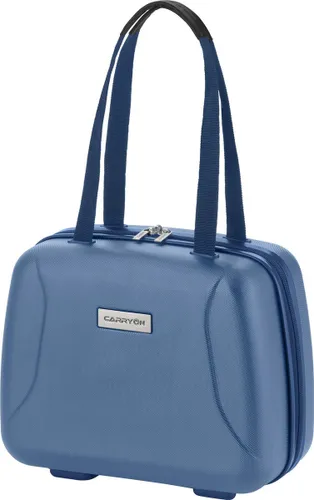 CarryOn Skyhopper Beautycase 13 Ltr - Make-up Koffer - Luxe Toilettas - Met Cijferslot - Maat: 33,5 x 28 x 18 - Blauw