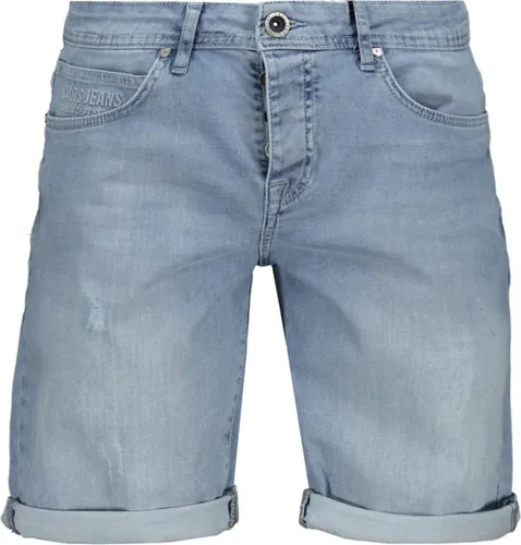 Cars Jeans Broek Tazer Short Damage 62644 Bleached Used Mannen