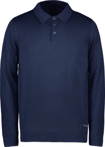 Cars Jeans CYRO Polo LS Heren Top - Navy