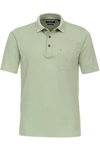 Casa Moda Casual Casual Fit Polo shirt Korte mouw groen