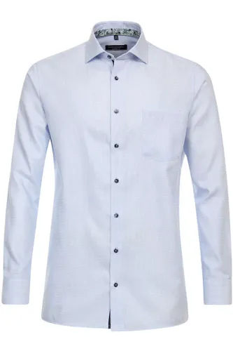 Casa Moda Comfort Fit Overhemd lichtblauw, Gestructureerd
