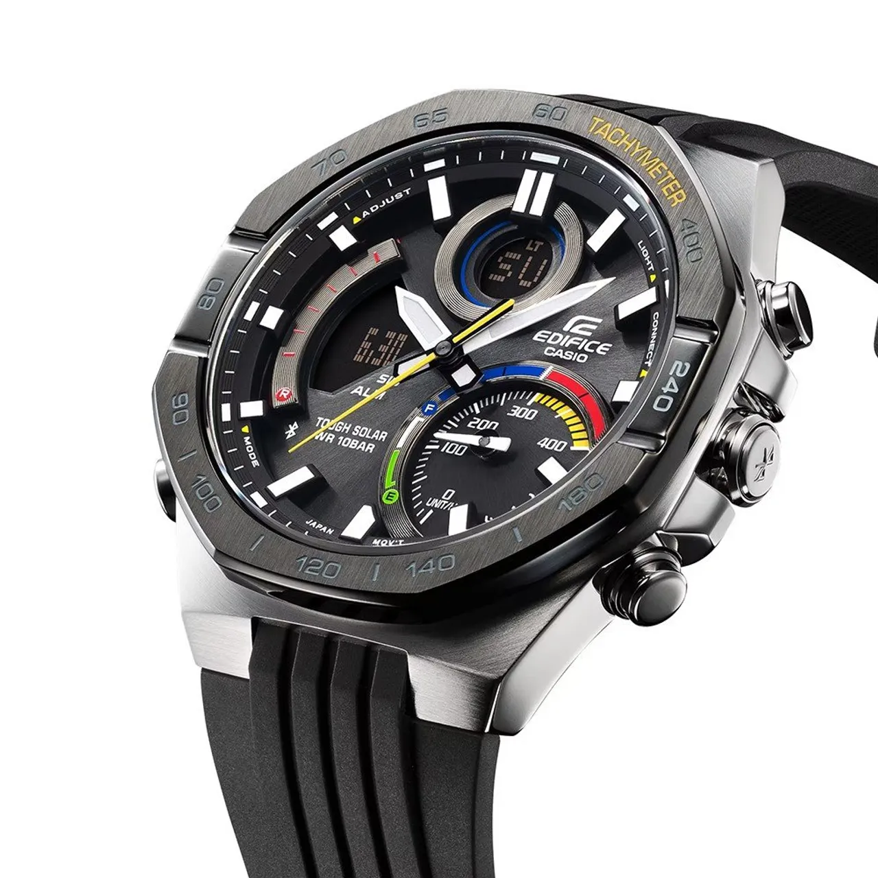 Casio Edifice Bluetooth ECB-950MP-1AEF Solar LCD - Racing Multi-Color Series Horloge
