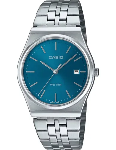 Casio MTP-B145D-2A2VEF dames horloge 35 mm - Zilverkleurig