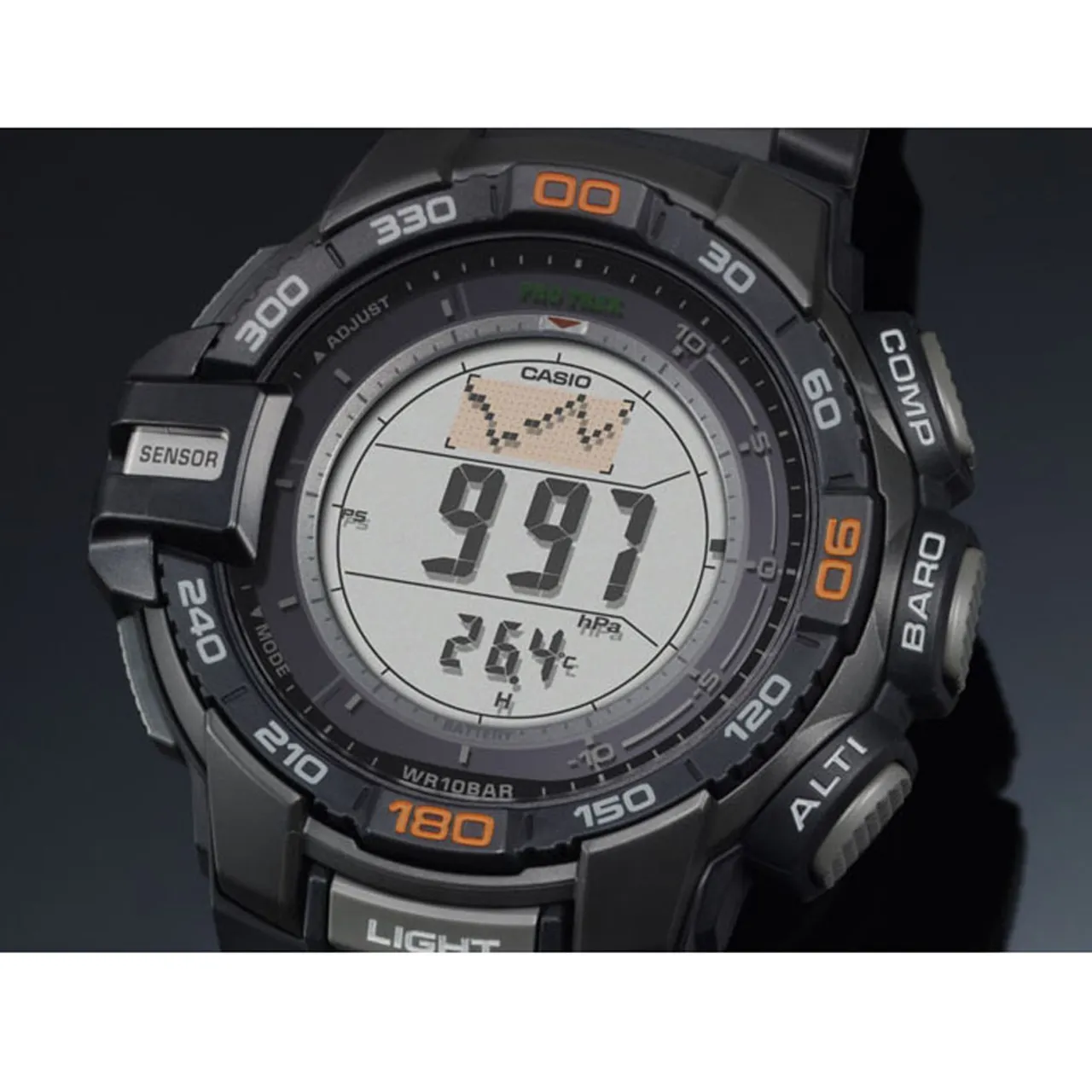 Casio Pro Trek PRG-270-1ER Longs Peak Horloge