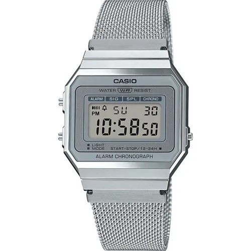 Casio Vintage A700WEM-7AEF Unisex Horloge 33 mm - Zilverkleurig