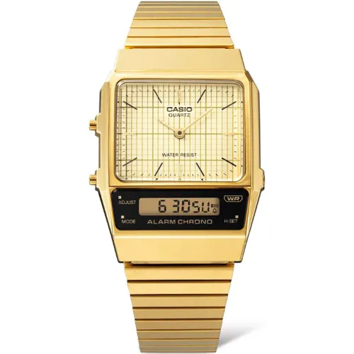 Casio Vintage AQ-800EG-9AEF Vintage Edgy Horloge