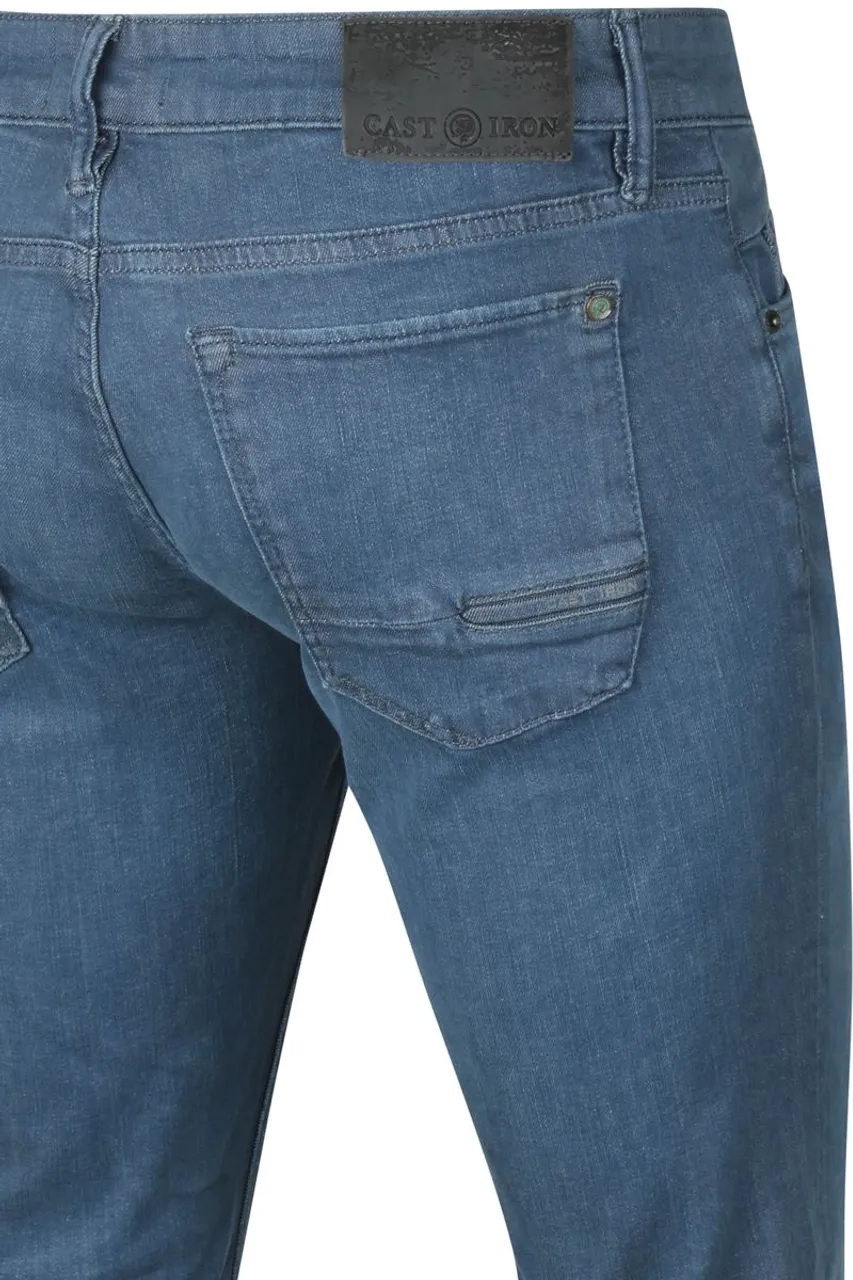 Cast Iron Riser Slim Jeans Blauw - maat W 30
