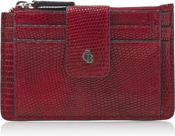 Castelijn & Beerens - Donna Mini Wallet 7 pasjes RFID | Rood