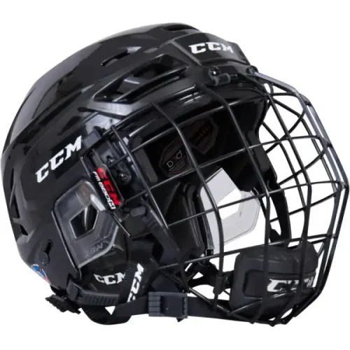 CCM Tacks 310 Combo Hockey Helm (L - Zwart)