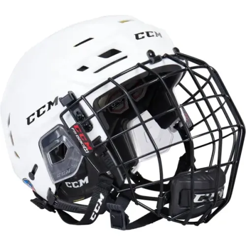 CCM Tacks 310 Combo Hockey Helm (M - Wit)