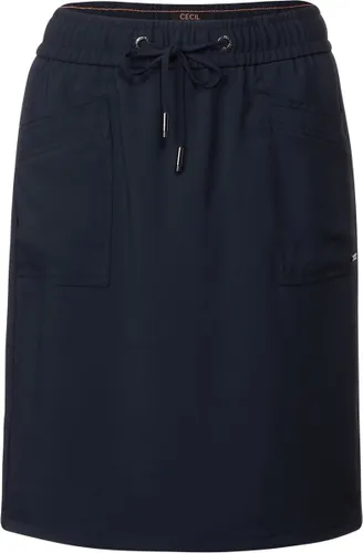 CECIL Tracey Skirt Travel Dames Rok - universal blue
