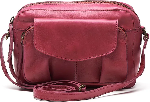 Chabo Bags - Dali Daily - Crossover - Schoudertas - Leer - Roze