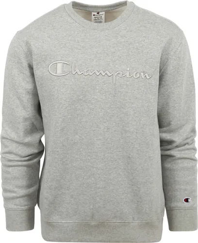 Champion - Sweater Logo Lichtgrijs - Heren