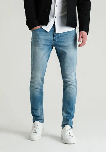Chasin' Jeans Tapered-Fit-Jeans Crown Barkis Blauw