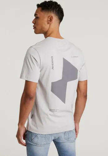 Chasin' T-shirt T-shirt afdrukken Motan Lichtgrijs
