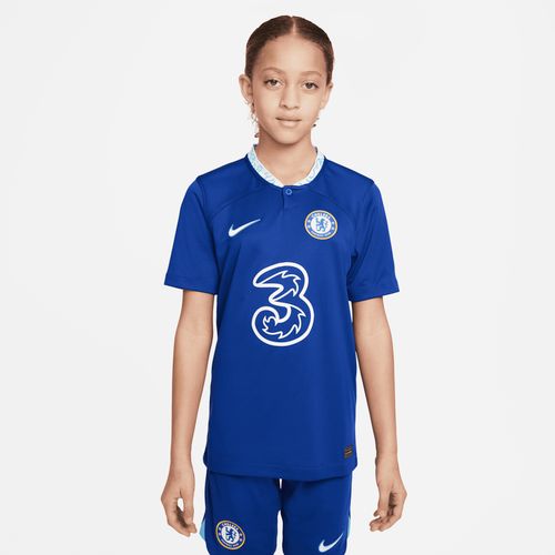 Chelsea FC 2022/23 Stadium Thuis Nike Dri-FIT voetbalshirt voor kids - Blauw