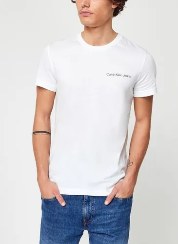 CHEST INSTITUTIONAL SLIM SS TEE by Calvin Klein Jeans