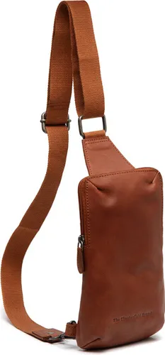 Chesterfield Cambridge Washed Waxed Pull Up Crossbodybag - Cognac