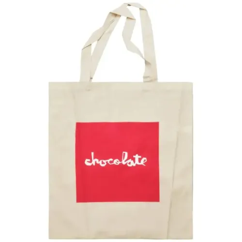 Chocolate Red Square Tote (Red)