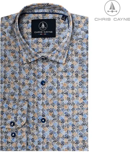 Chris-Cayne Overhemd Blue Quartz