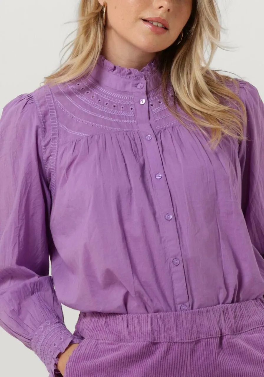 CIRCLE OF TRUST Dames Blouses Remi Blouse - Paars