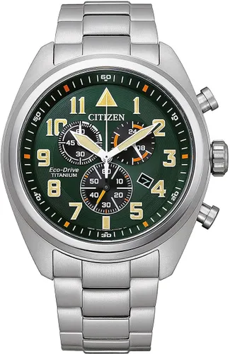 Citizen  AT2480-81X Horloge - Titanium - Zilverkleurig - Ø 43 mm