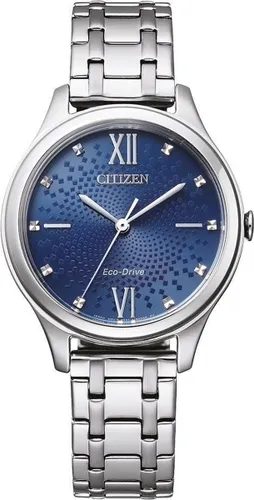 Citizen EM0500-73L Horloge - Staal - Zilverkleurig - Ø 32 mm