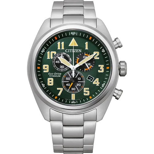 Citizen Super Titanium AT2480-81X Field Chronograph Horloge