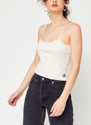 Ck Rib Strappy Top by Calvin Klein Jeans