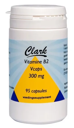 Clark Vitamine B2 300mg Capsules