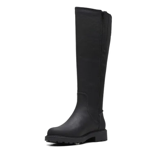 Clarks Dames laarzen High Boots leer zwart 35.5 EU