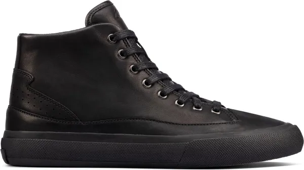 Clarks - Dames schoenen - Aceley Zip Hi - D - black leather