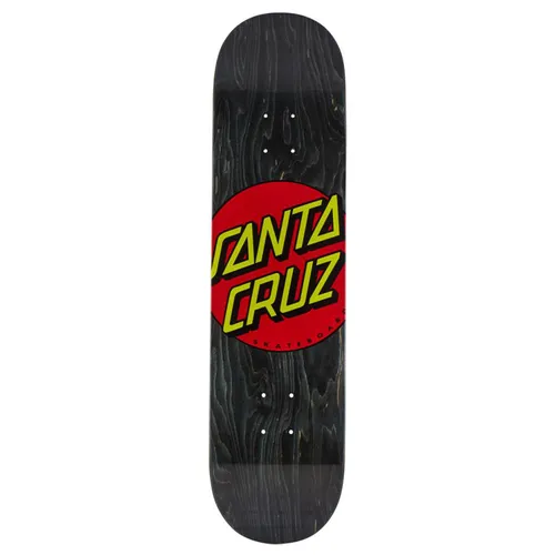 Classic Dot Black 8.25" Skateboard Deck - 8.25"
