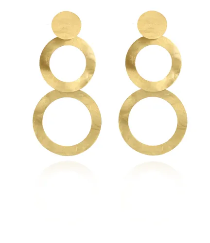 Classic Earring Double round open